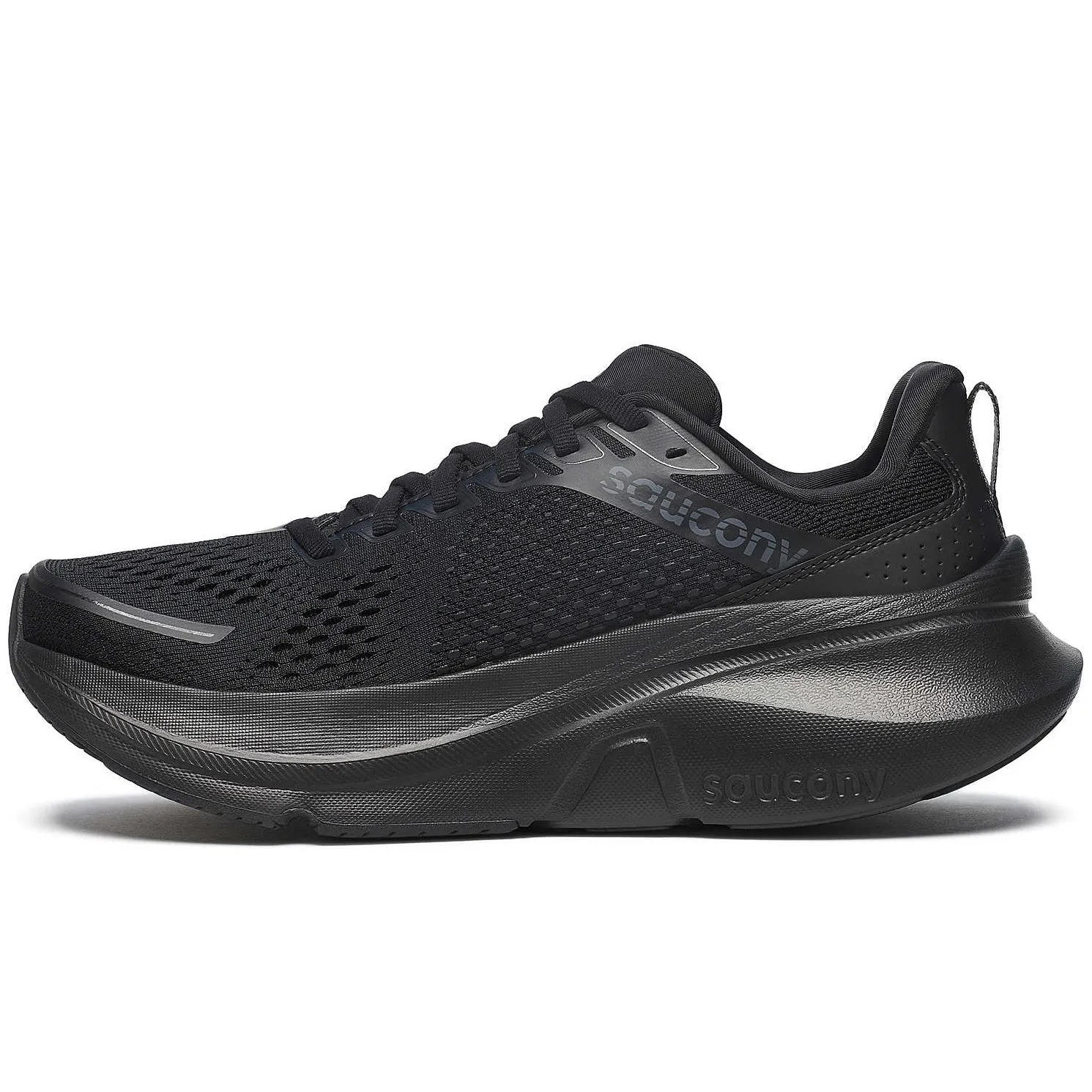 Saucony Men's Guide 17 Running Shoes Black / Black