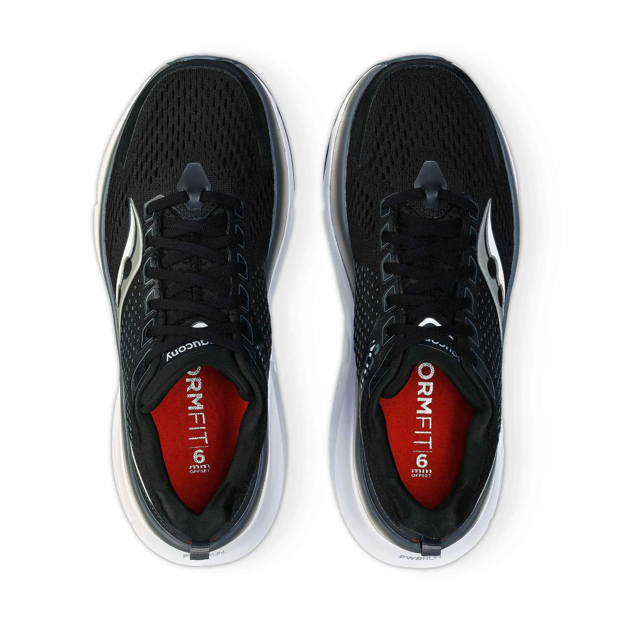 Saucony | Men's Guide 17 Running Shoes - Black/White