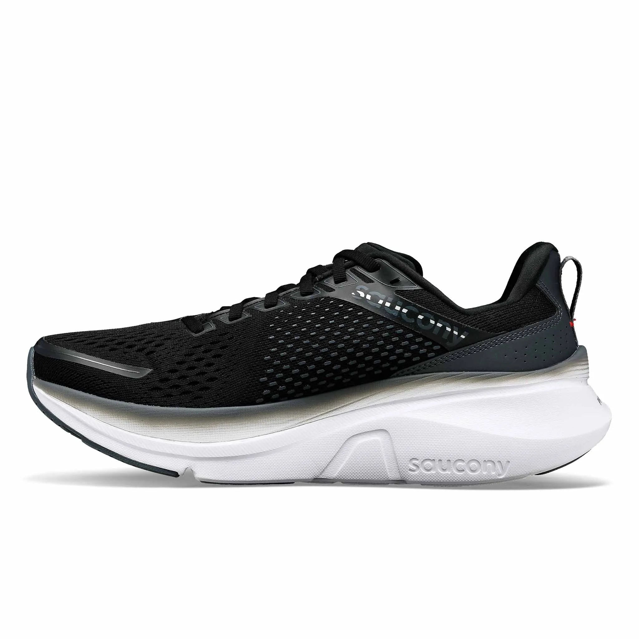 Saucony | Men's Guide 17 Running Shoes - Black/White