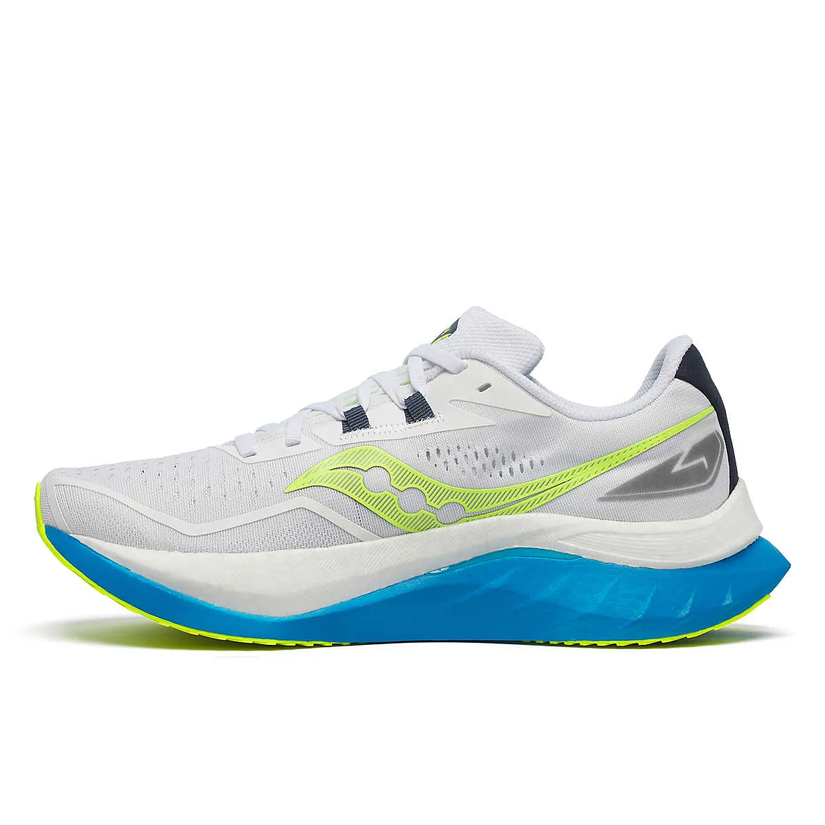 Saucony Women's Endorphin Speed 4 (WHITE/VIZIBLUE)