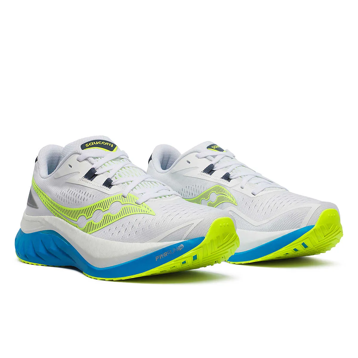 Saucony Women's Endorphin Speed 4 (WHITE/VIZIBLUE)