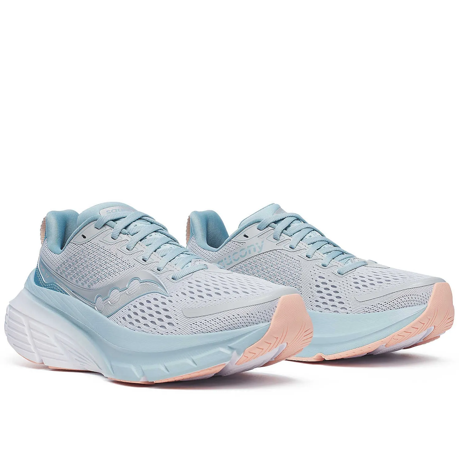 Saucony Women's Guide 17 Running Shoes Cloud / Topaz