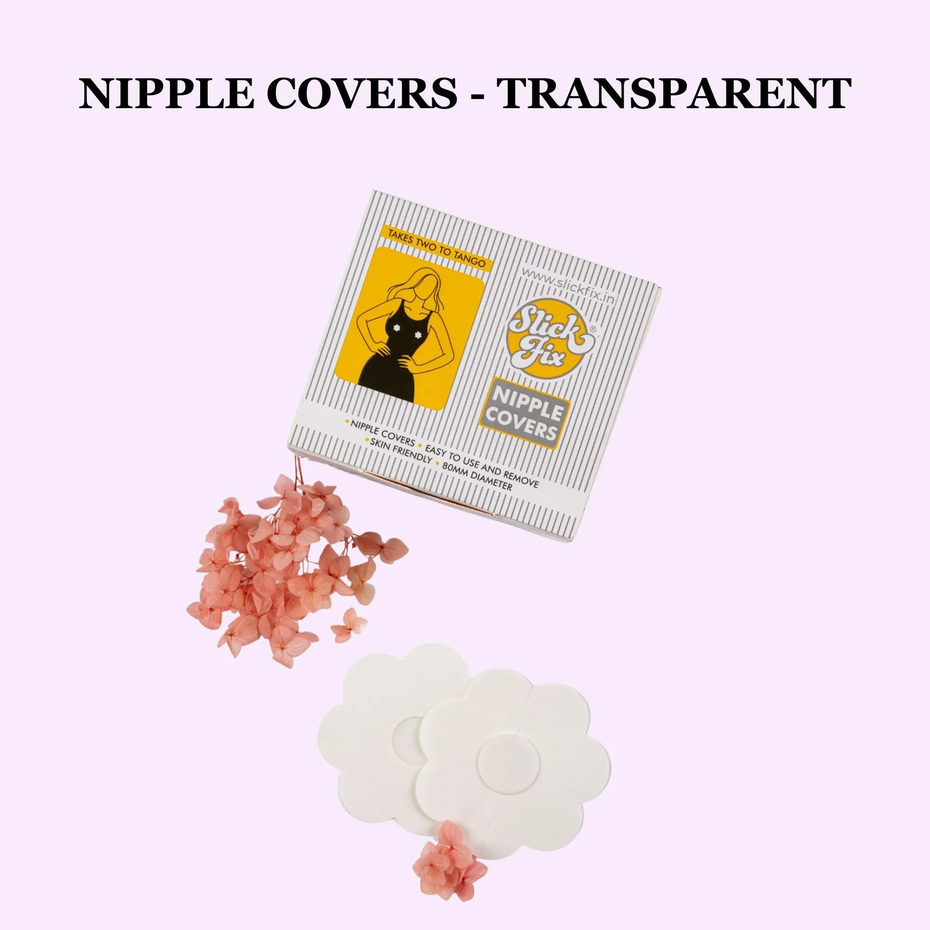 SlickFix Nipple Covers  (Color options available)