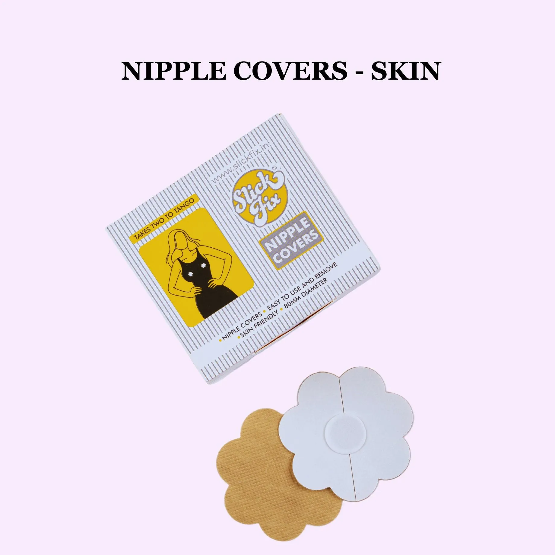 SlickFix Nipple Covers  (Color options available)