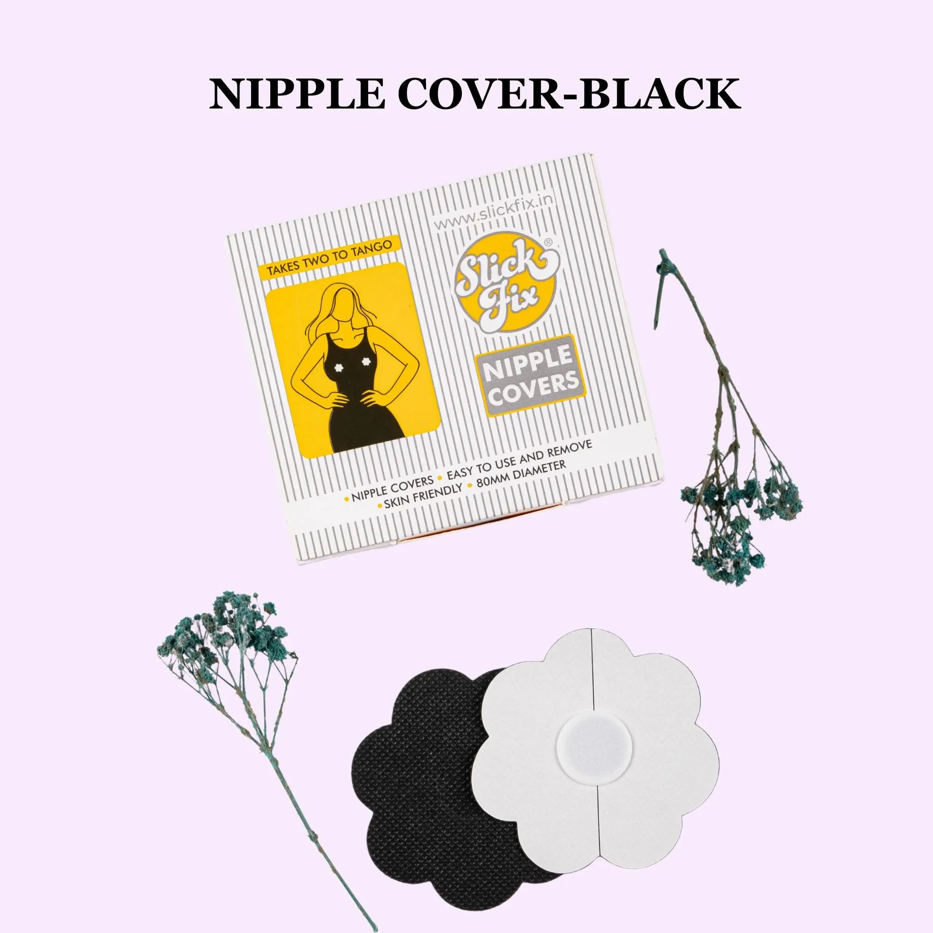 SlickFix Nipple Covers  (Color options available)