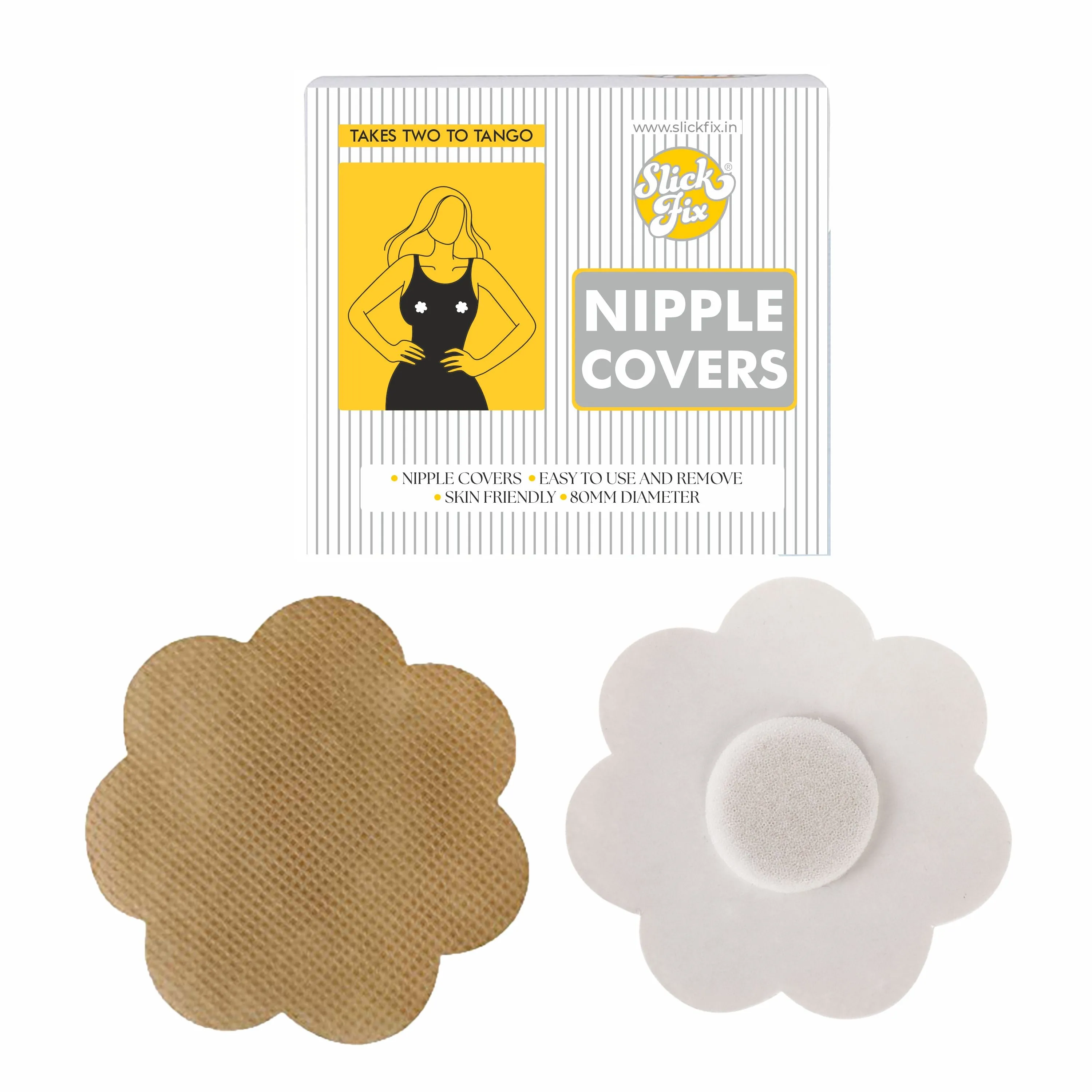 SlickFix Nipple Covers  (Color options available)