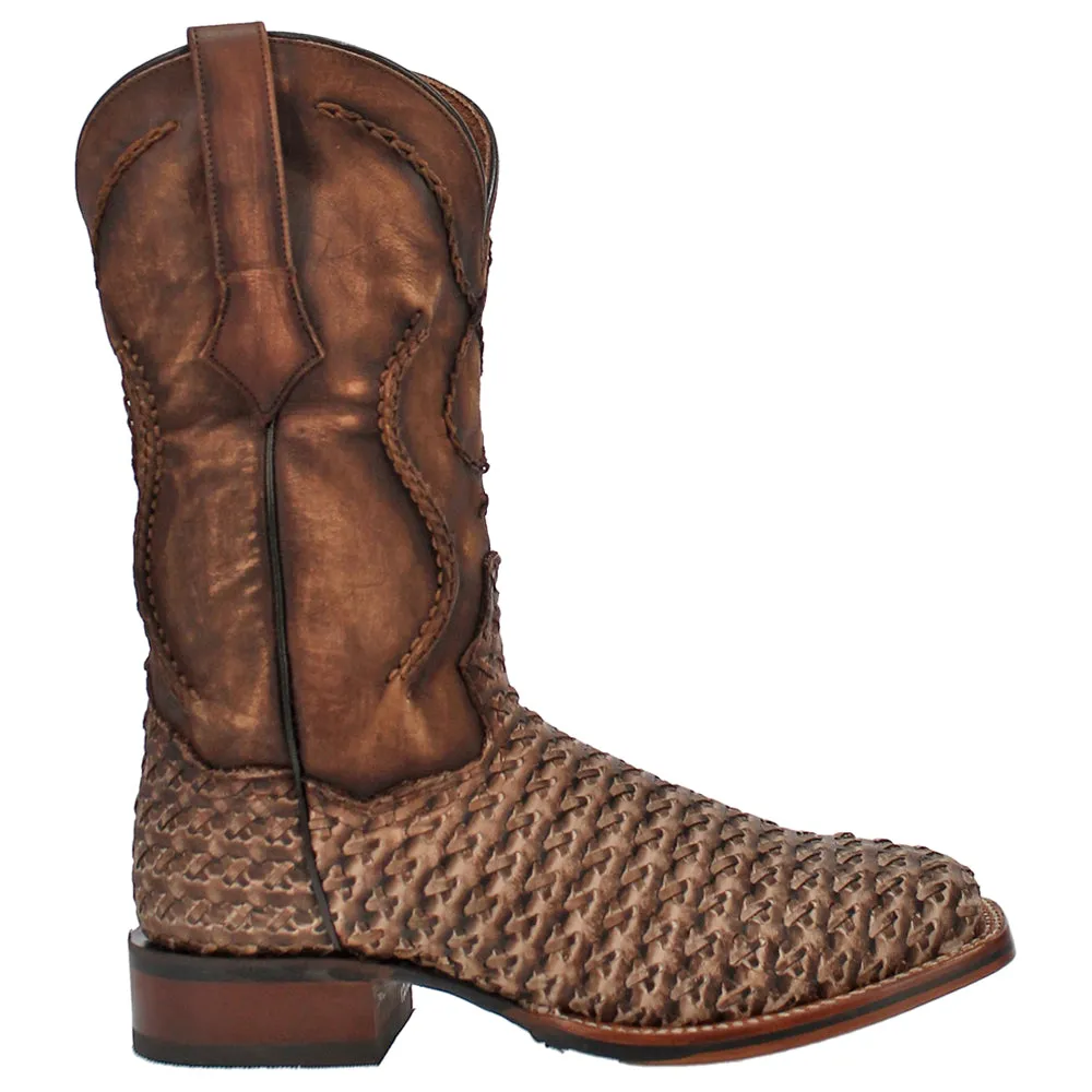 Stanley Square Toe Cowboy Boots