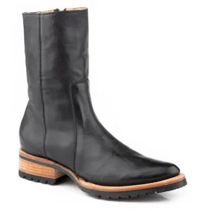 Stetson Black Women's Jenna Black Calf Snip Toe 0700