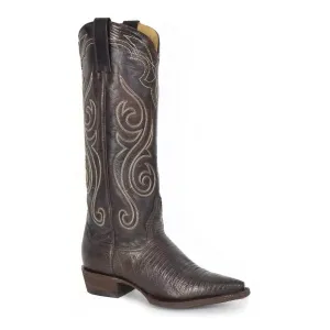 Stetson Brown Women's Jane Teju Snip Toe 4335