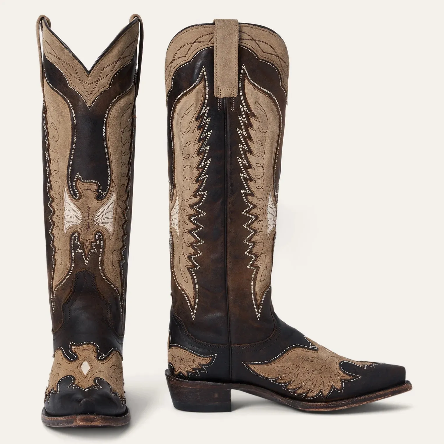 Stetson Brown Women's Lottie Snip Toe 1351