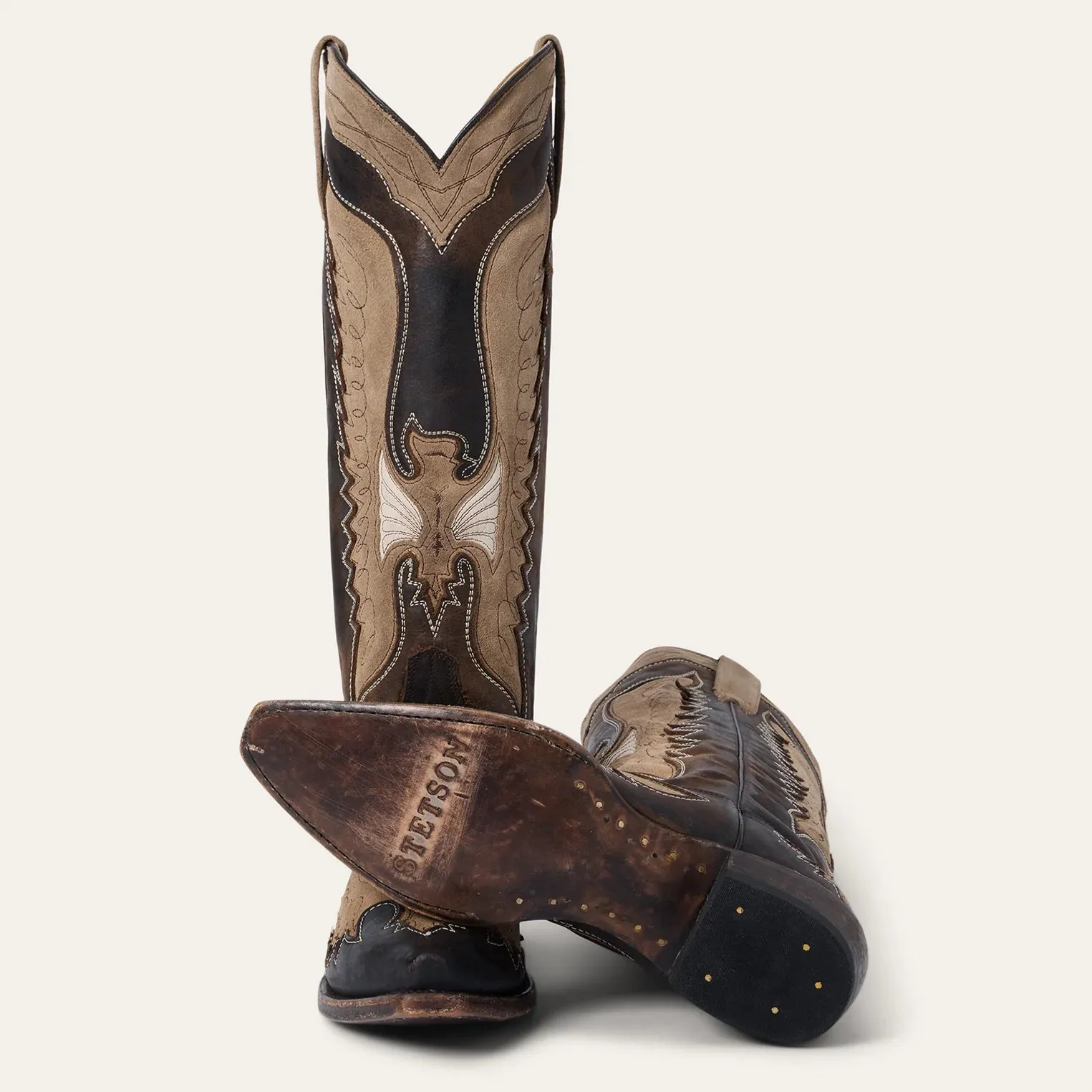 Stetson Brown Women's Lottie Snip Toe 1351