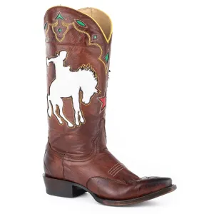 Stetson Brown Women's Remi Snip Toe 1288