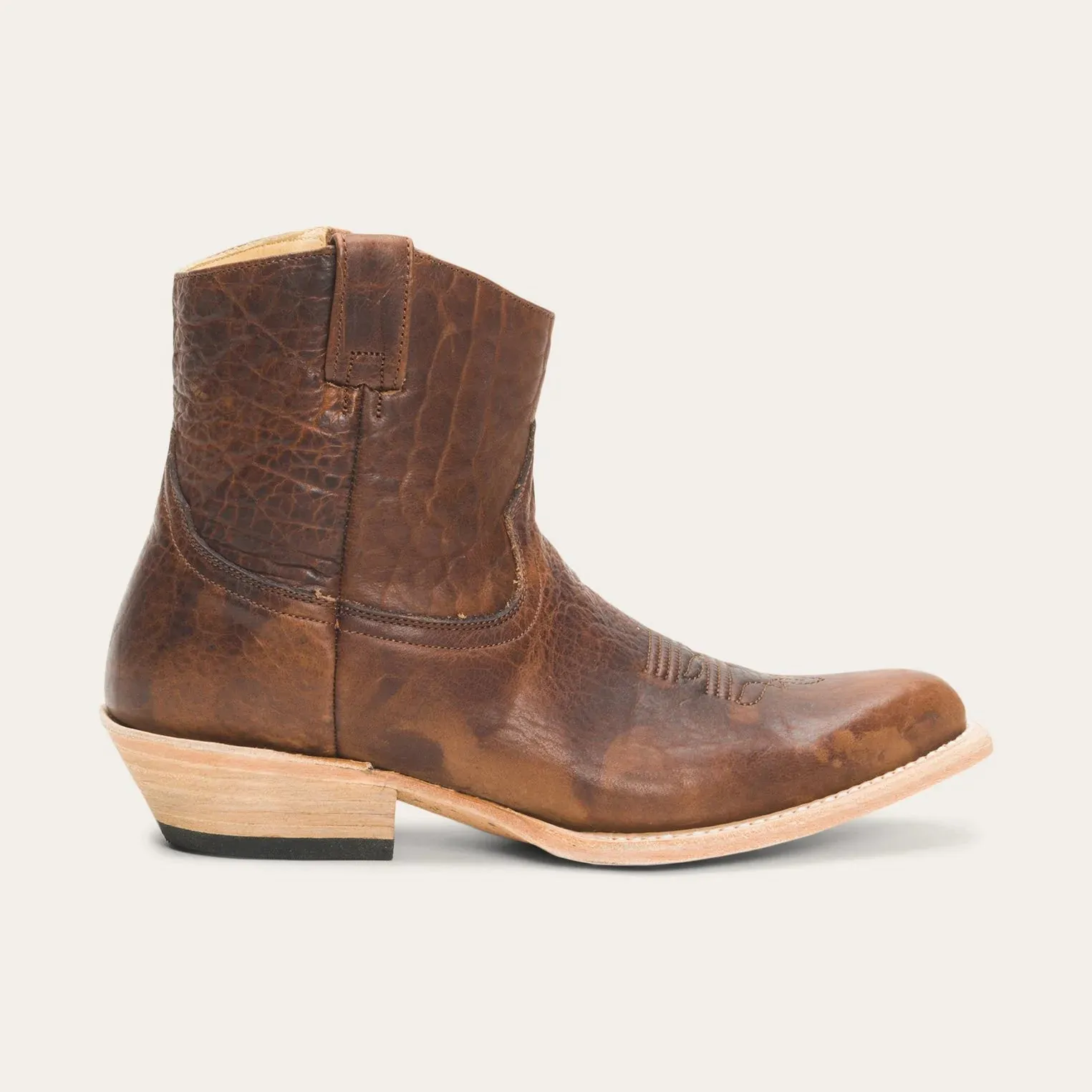 Stetson Brown Women's Toni Bison Snip Toe Boot 0141