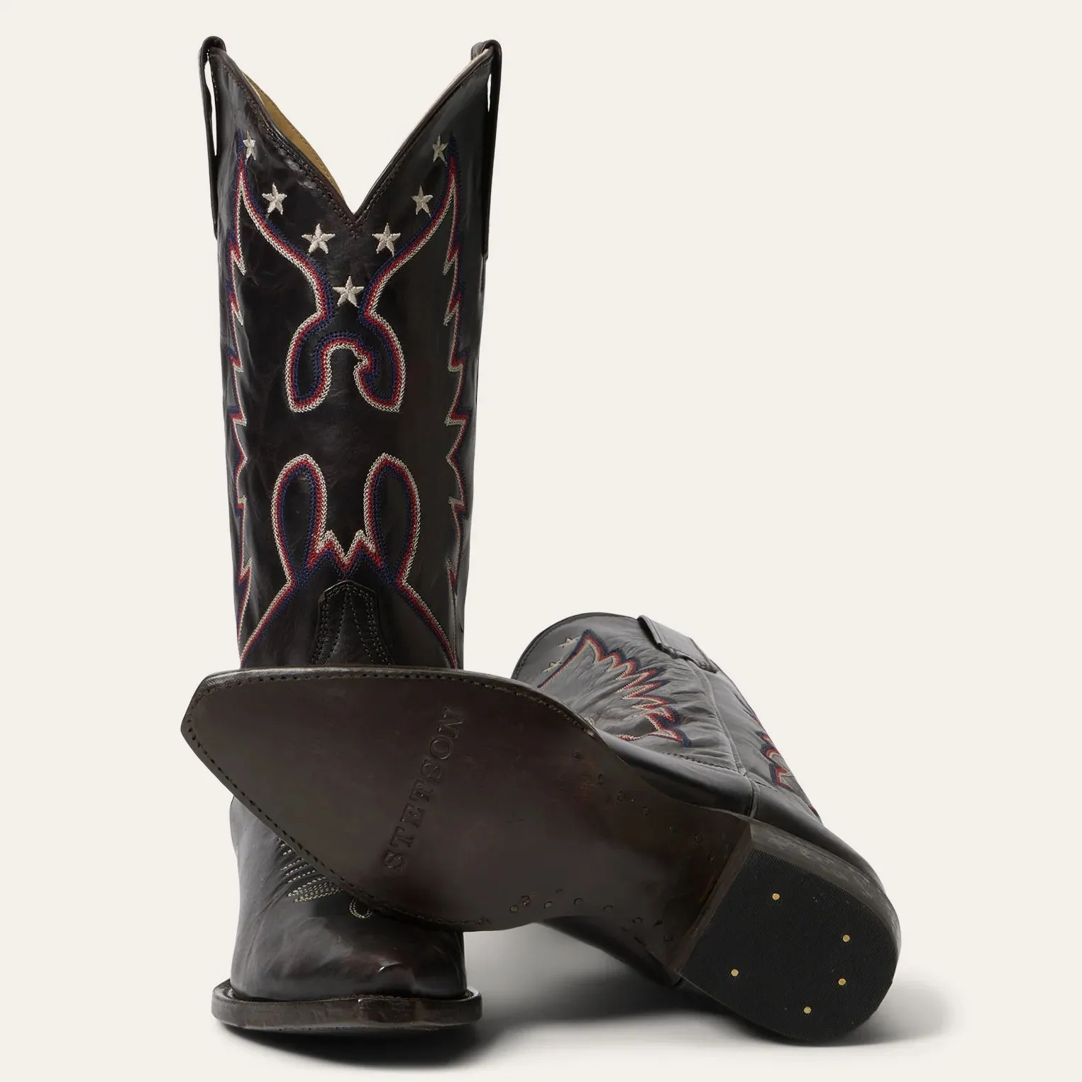 Stetson Women's Reagan Chocolate Calf Snip Toe 0802