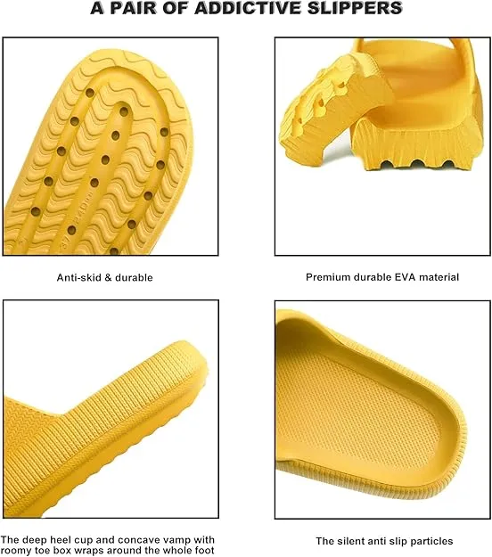 Thick Sole Slides - Unmatched Cushioning And Comfort