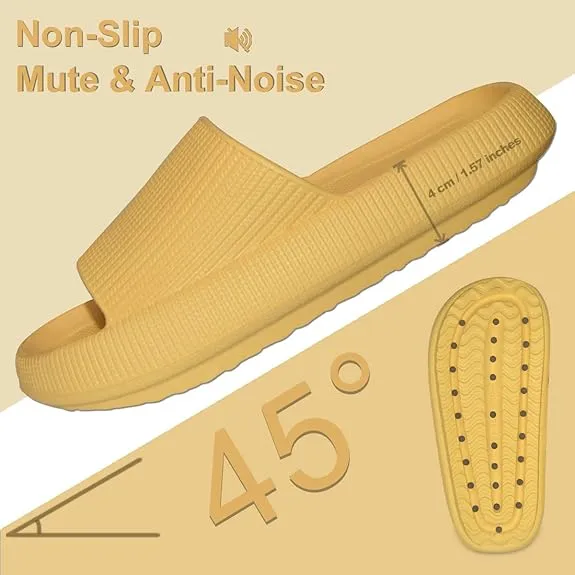 Thick Sole Slides - Unmatched Cushioning And Comfort