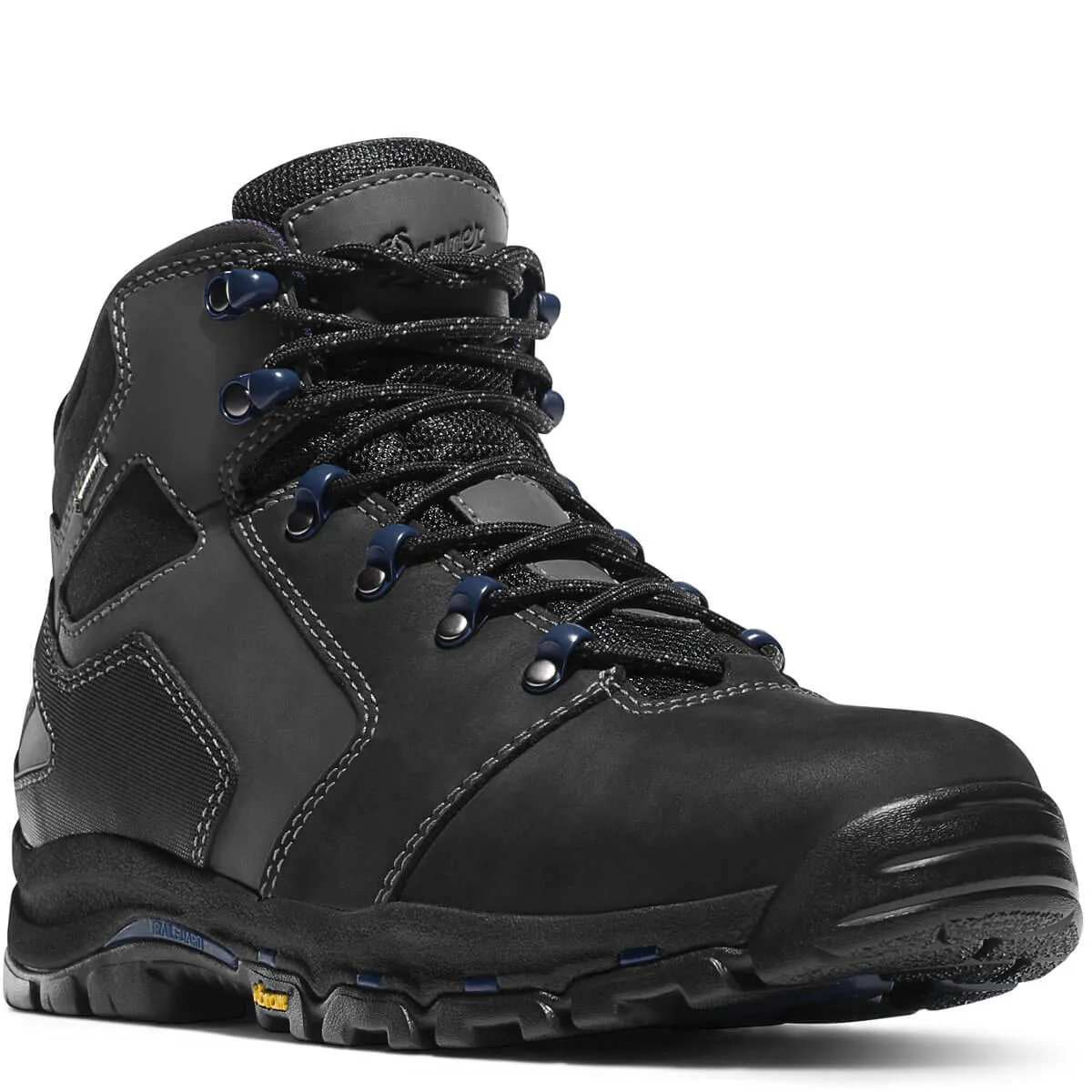 Vicious 4.5 Inch Composite-Toe NMT Work Boot Black/Blue