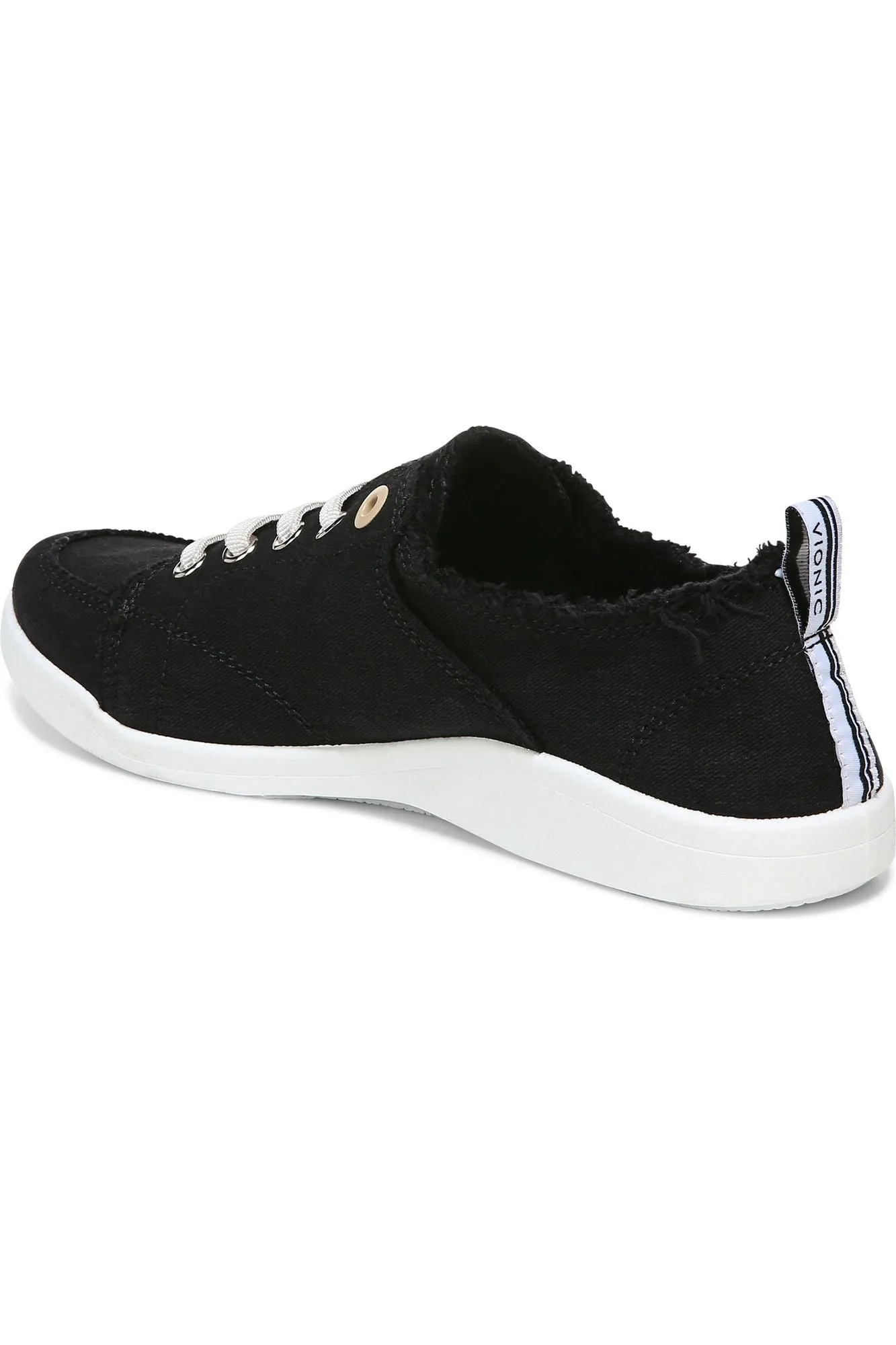 Vionic Canvas Laced Sneaker - Style Pismo BLK