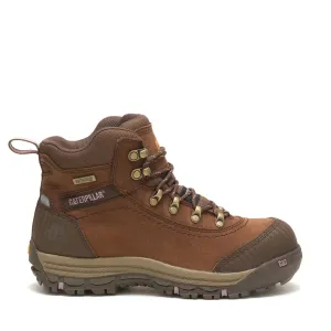 Women's Ally Composite-Toe Waterproof Work Boot Brown