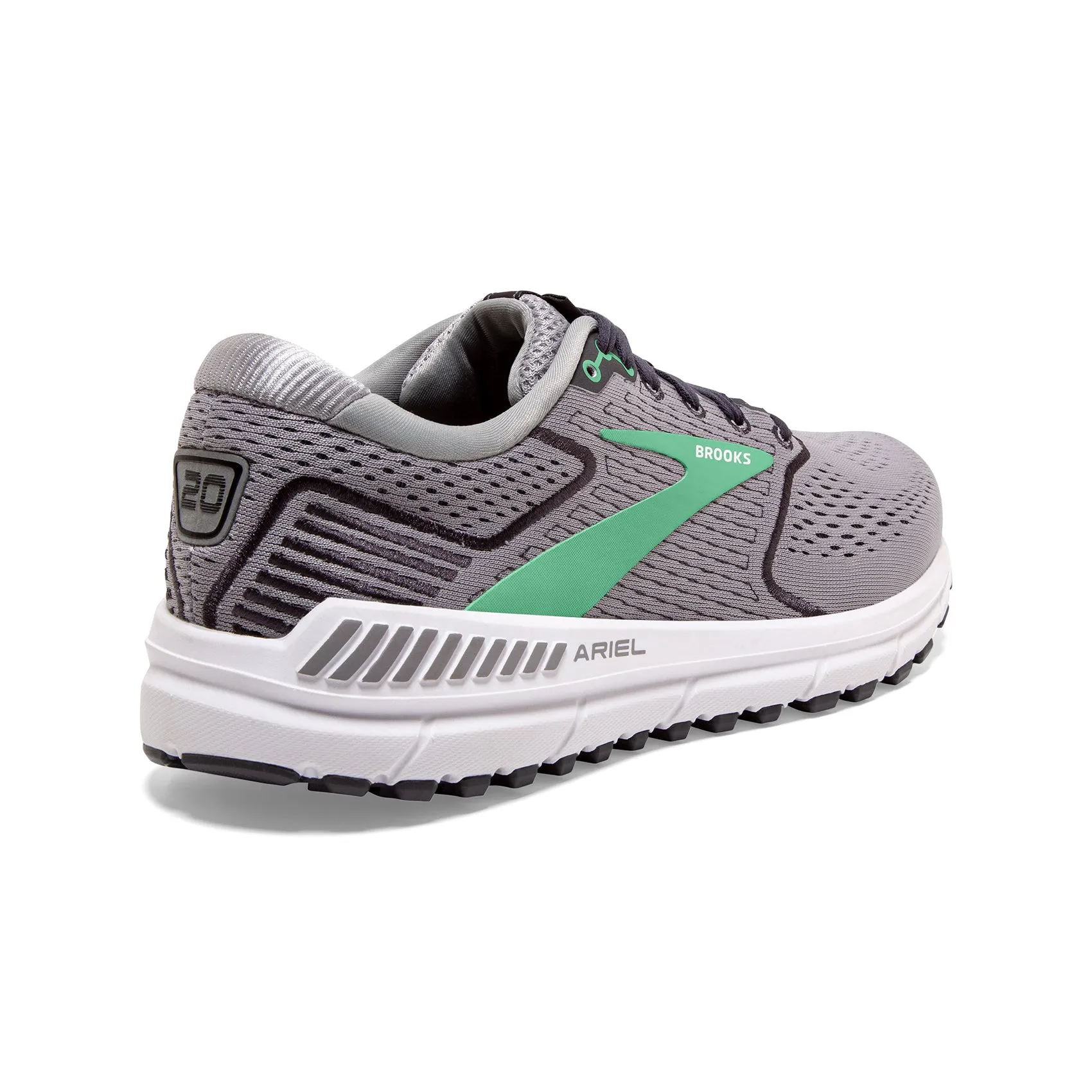 Women's Ariel 20 Running Shoe - Alloy/Blackened/Green - Regular (B)