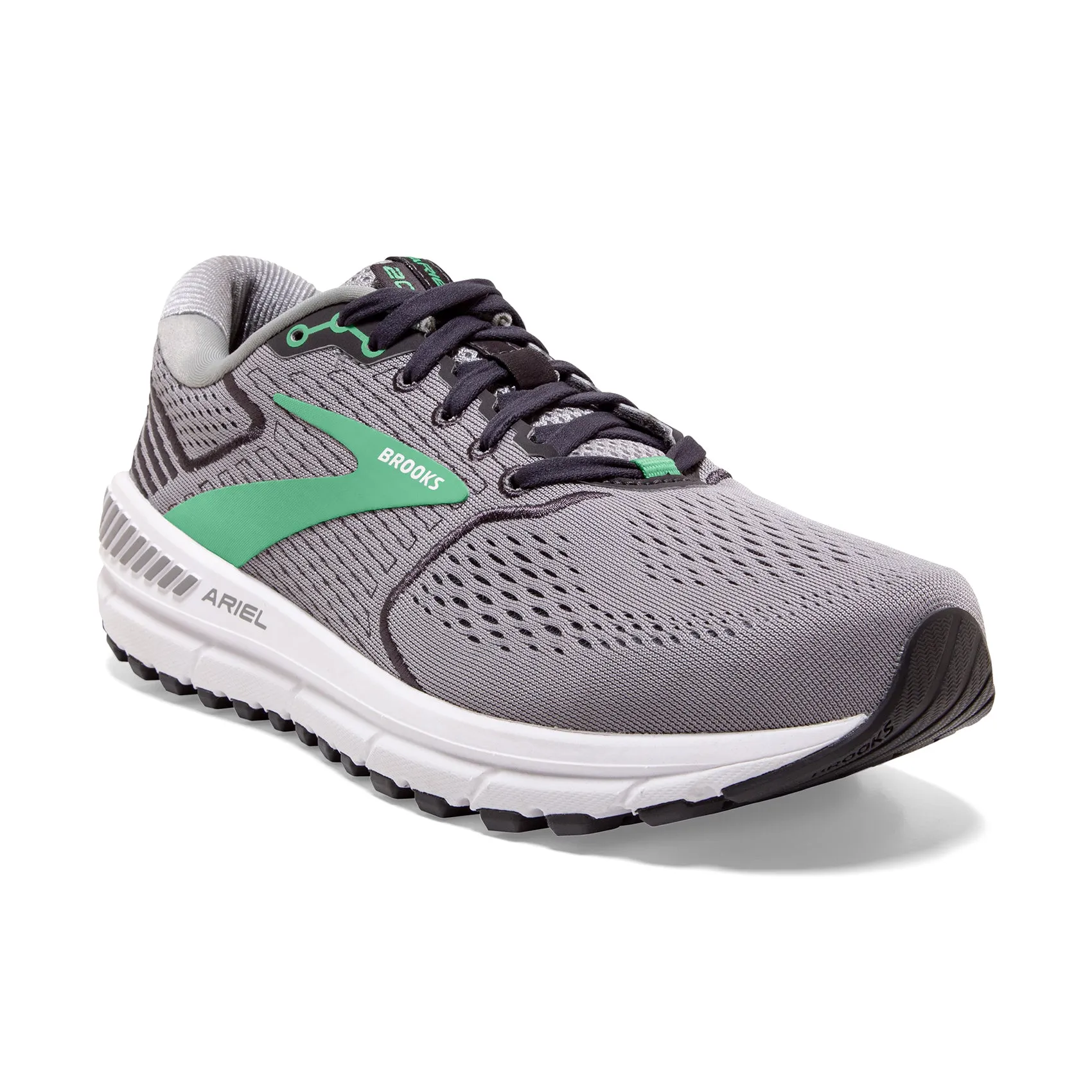 Women's Ariel 20 Running Shoe - Alloy/Blackened/Green - Regular (B)