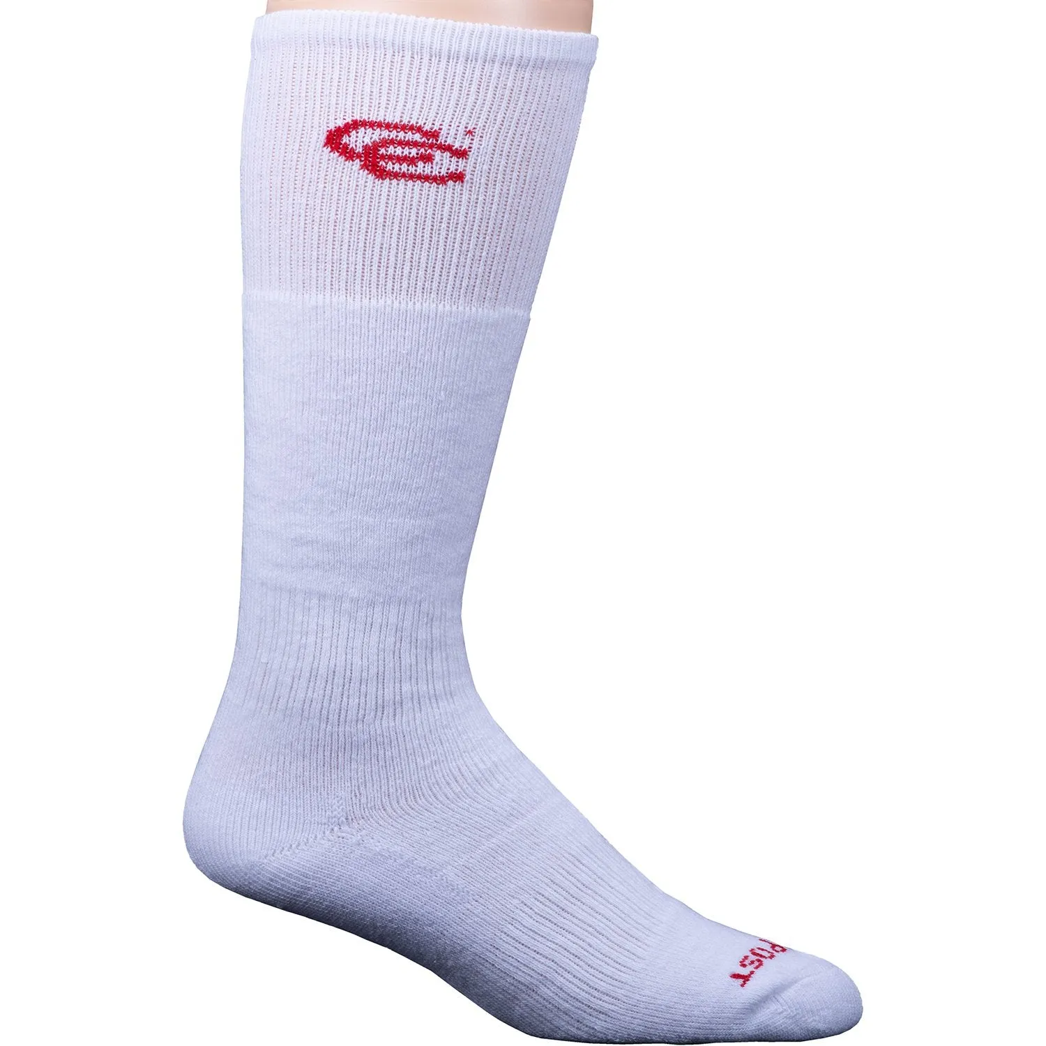 Women's Dan Post DPCGC9 White Over the Calf Socks