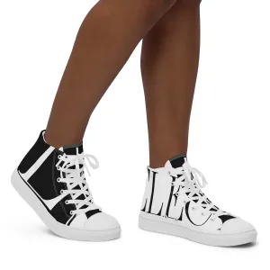 Women’s High Top Canvas Shoes Streetwear Ascension High Fashion Elect