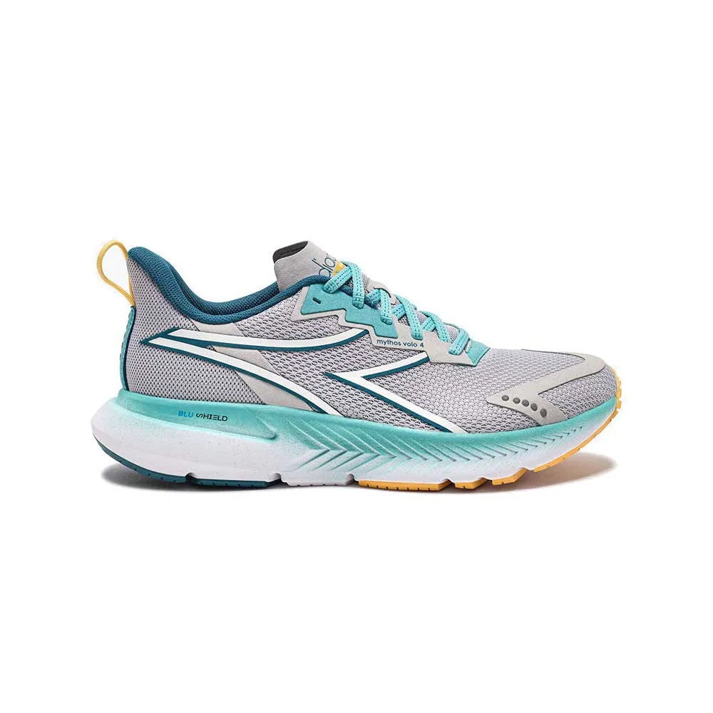 Women's Mythos Blushield Volo 4 Running Shoe - Silver Dd/Dusty Turquoise - Regular (B)